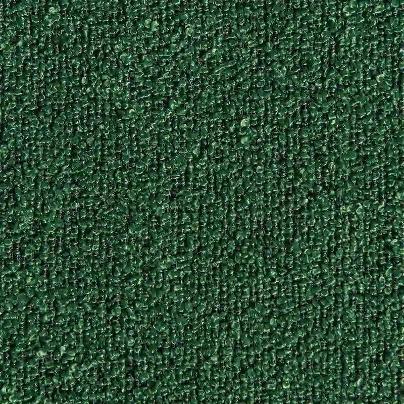 Curved Boucle Upholstered Two Seater Loveseat with Four Accent Pillows