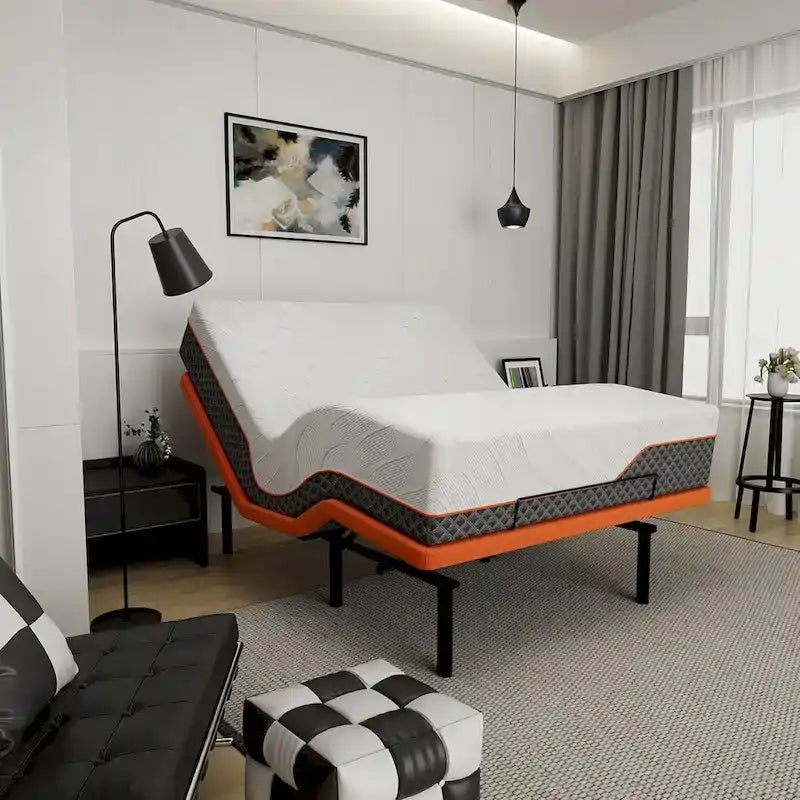Verstellbarer Stahlbettunterbau mit kabelloser Fernbedienung und Speicherpositionen