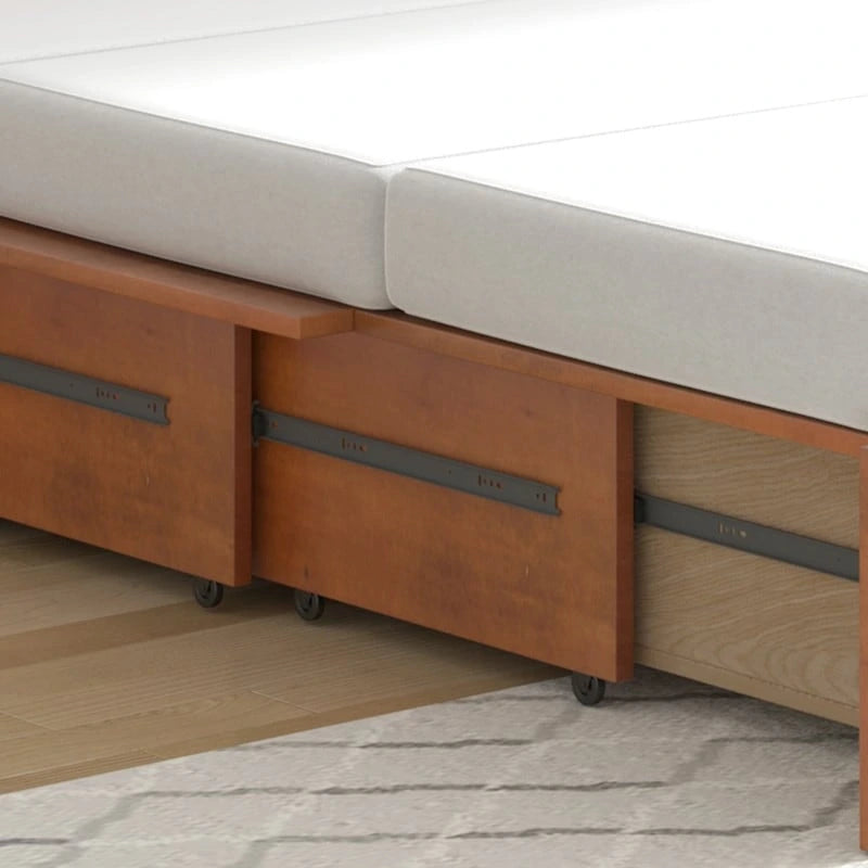 Umwandelbares Queensize-Schrankbett mit Stauraumschublade und Ladestation
